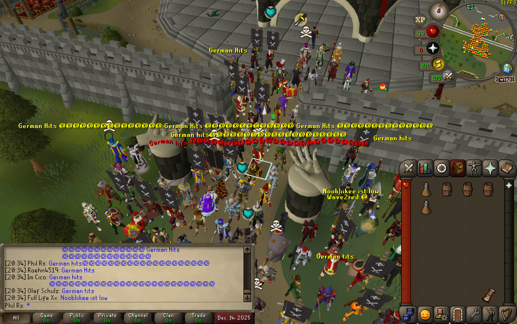 Clan-Event mit der Community